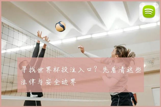 寻找世界杯投注入口？先看清这些法律与安全边界
