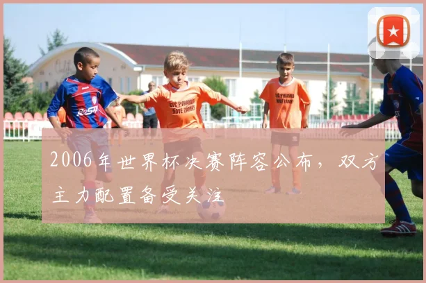 2006年世界杯决赛阵容公布，双方主力配置备受关注