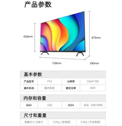 包含70寸电视长宽多少厘米图片多少价位的?的词条