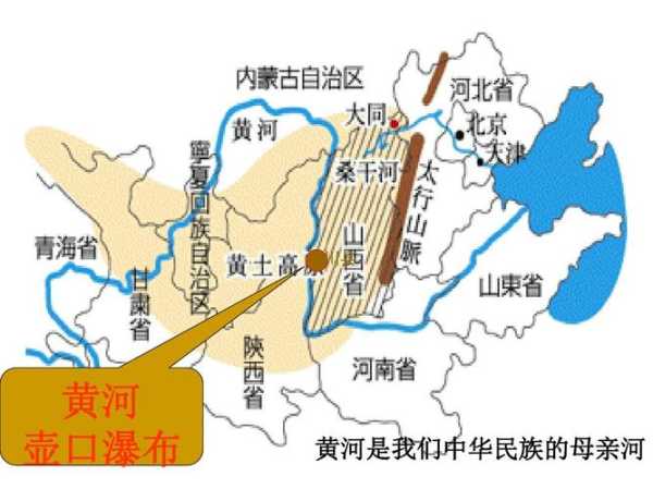 壶口瀑布在哪里地图：壶口瀑布在哪里地图所示