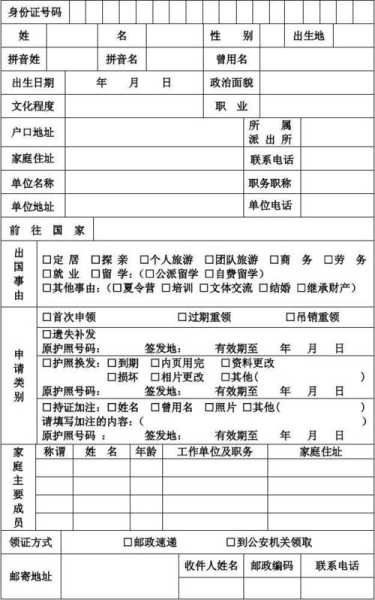 办理出国护照：办理出国护照需要什么材料